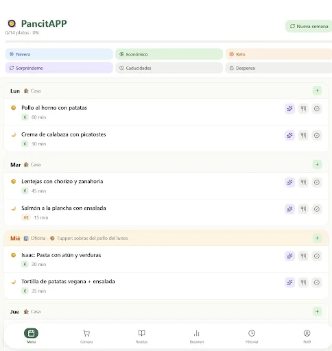 Captura de pantalla de PancitAPP